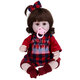 42CM Multi-optional Simulation Silicone Vinyl Lifelike Realistic Reborn Newborn Baby Doll Toy with Cloth Suit for Kids Birthday Gift