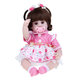 42CM Multi-optional Simulation Silicone Vinyl Lifelike Realistic Reborn Newborn Baby Doll Toy with Cloth Suit for Kids Birthday Gift