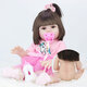 53CM Cute Soft Silicone Vinyl Lifelike Realistic Head Moveable Multi-function Reborns Baby Doll Toy