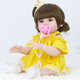 53CM Cute Soft Silicone Vinyl Lifelike Realistic Head Moveable Multi-function Reborns Baby Doll Toy