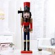 60cm Nut Cracker Soldier Christmas Decoration Nutcrackers Xmas Kitchen Wooden Doll