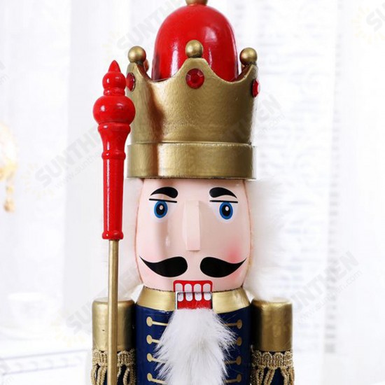 60cm Nut Cracker Soldier Christmas Decoration Nutcrackers Xmas Kitchen Wooden Doll