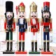 60cm Nut Cracker Soldier Christmas Decoration Nutcrackers Xmas Kitchen Wooden Doll