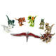 8pcs Different Dinosaur World Building Blocks Mini Figures Toys