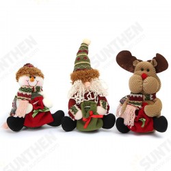 Christmas Decoration Santa Snowman Elk Pattern Pedant Ornament Gift Christmas Decoration Santa Snowman Elk Pattern Pedant Ornament Gift