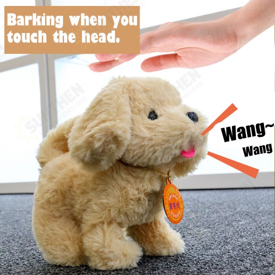 Electronic Pet Dog Toy Electric Plush Simulation Doll Dog Doll Plush Toys