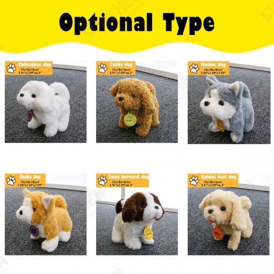 Electronic Pet Dog Toy Electric Plush Simulation Doll Dog Doll Plush Toys