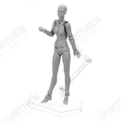 Figma Archetype Action Figure Doll PVC M2.0 Body Female Grey Color Model Doll For Decoration Figma Archetype Action Figure Doll PVC M2.0 Body Female Grey Color Model Doll For Decoration