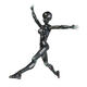 Figma Black Doll Man Action Figure Figma Archetype Doll PVC Movable Hand Model Doll Toy