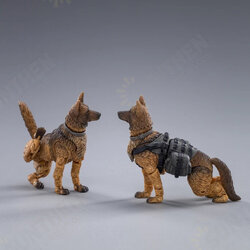 1:18 Mobile Army Dog Military Dog Scale Figure Toy for Collectible Toys 1:18 Mobile Army Dog Military Dog Scale Figure Toy for Collectible Toys