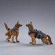 1:18 Mobile Army Dog Military Dog Scale Figure Toy for Collectible Toys