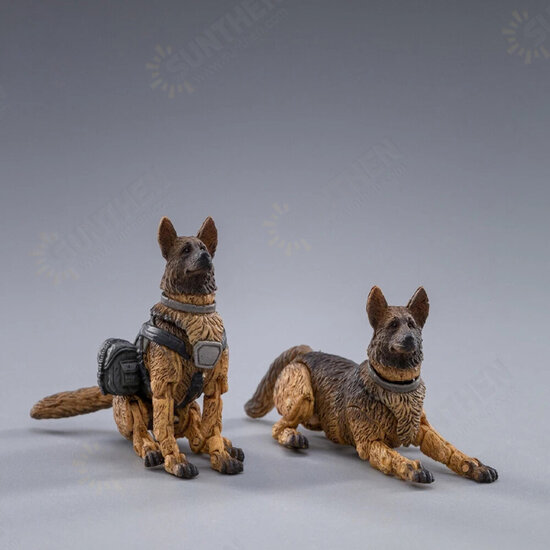 1:18 Mobile Army Dog Military Dog Scale Figure Toy for Collectible Toys