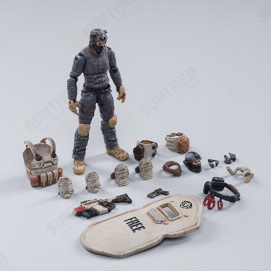 Action Figure Multi-joint Rotatable Truism 15th Moon Wolf Fleet Figure New Toy for Collectible Toys