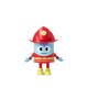 HO085 67*54*81mm Firemen Doll Cute Cartoon Action Figure Gift Display