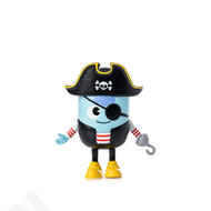 HO087 68*33*76mm Pirate Doll Cute Cartoon Action Figure Gift Display