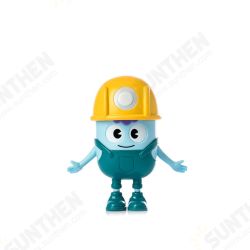 HO089 68*41*76mm Worker Doll Cute Cartoon Action Figure Gift Display HO089 68*41*76mm Worker Doll Cute Cartoon Action Figure Gift Display