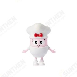 HO090 65*42*80mm Chef Doll Cute Cartoon Action Figure Gift Display HO090 65*42*80mm Chef Doll Cute Cartoon Action Figure Gift Display