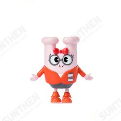 HO092 66*33*68mm Reporter Doll Cute Cartoon Action Figure Gift Display HO092 66*33*68mm Reporter Doll Cute Cartoon Action Figure Gift Display