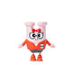 HO092 66*33*68mm Reporter Doll Cute Cartoon Action Figure Gift Display