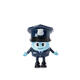 HO094 65*52*80mm Policemen Doll Cute Cartoon Action Figure Gift Display