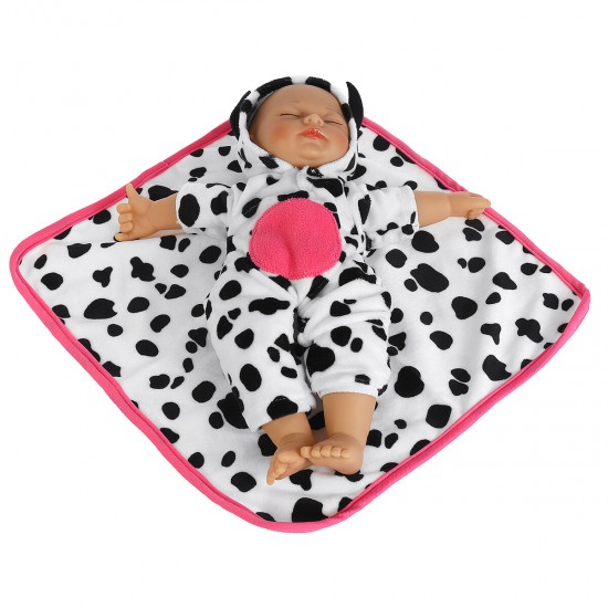 Lifelike Full Body Silicone Reborn Dolls Toys Vinyl Soft Reborn Toddler Baby Doll Newborn Cute Toy for Gifts Kids Doll