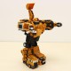 Metal Truck Hercules 5 In 1 Combination Robot Excavator Crane Vehicle Transformable Toys