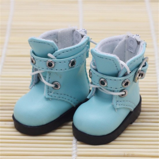 Multi-color 6 Points Bjd Cotton Doll Leather Casual Sports Shoes Doll Toy for 15CM Baby Doll
