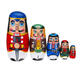 Russian Wooden Nesting Matryoshka Doll Handcraft Decoration Christmas Gifts