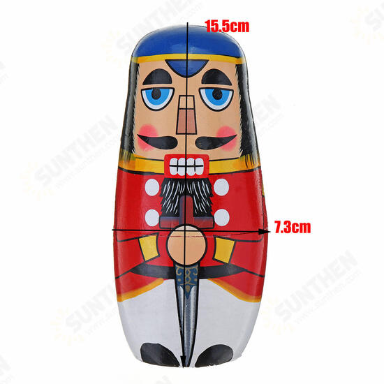 Russian Wooden Nesting Matryoshka Doll Handcraft Decoration Christmas Gifts