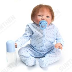 Silicone Soft Realistic Reborn Baby Doll 22 Inch Lifelike Girl Newborn BB Cloth Body Toy Silicone Soft Realistic Reborn Baby Doll 22 Inch Lifelike Girl Newborn BB Cloth Body Toy