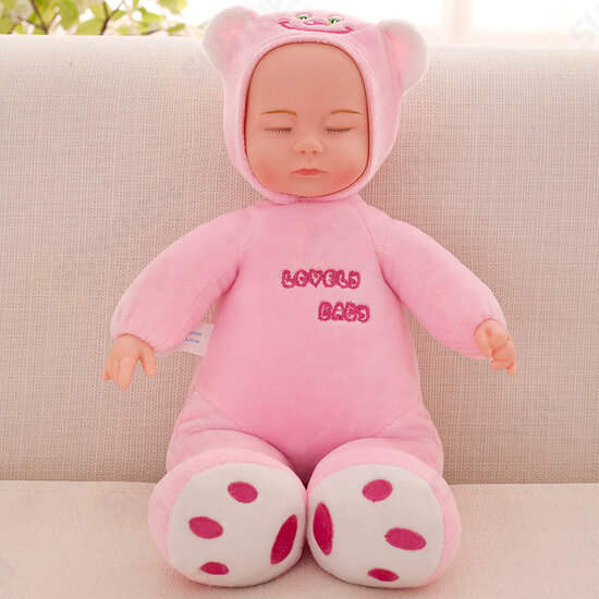 Smart Baby Doll Reborn Battery Operated Can Sing Baby Songs Sleep Doll Play House Toys Gift Dolls