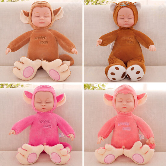 Smart Baby Doll Reborn Battery Operated Can Sing Baby Songs Sleep Doll Play House Toys Gift Dolls