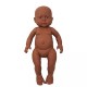 Unpainted Blank Doll Mold Full Silicone Vinyl Reborn Doll Lifelike Take Care Training Figure Baby Doll Toys
