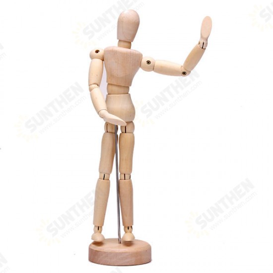 Wooden Jointed Doll Man Figures Model Painting Sketch Cartoon