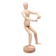 Wooden Jointed Doll Man Figures Model Painting Sketch Cartoon