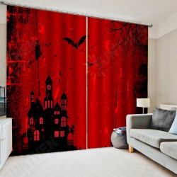 132*160cm Blackout Window Curtains Halloween Printed Curtains for Living Room Festival Decoration 132*160cm Blackout Window Curtains Halloween Printed Curtains for Living Room Festival Decoration