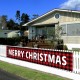 2020 Cristmas Outdoor Banner Merry Christmas Curtain Decor for Home Cristmas Outdoor Decor Xmas Navidad Noel Happy New Year