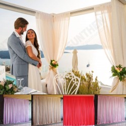 2.4M Colorful Ice Silk Cloth Wedding Party Backdrop Curtains Drapes Background 2.4M Colorful Ice Silk Cloth Wedding Party Backdrop Curtains Drapes Background