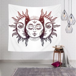 Vintage Bohemian Tarot Sun Pattern Tapestry Living Room Bedroom Wall Hanging Tapestry Art Decorations Vintage Bohemian Tarot Sun Pattern Tapestry Living Room Bedroom Wall Hanging Tapestry Art Decorations