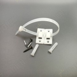 10Pcs/set Plastic Furniture Reverse Buckle For Baby Child Proofing Strap Tip Lock 10Pcs/set Plastic Furniture Reverse Buckle For Baby Child Proofing Strap Tip Lock