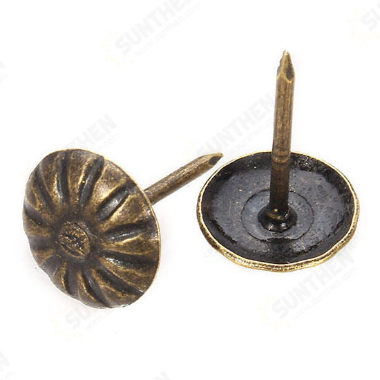 10pcs Bronze Bubble Nails Decorative Sofa Vesicles Box Bubble Nail Tack