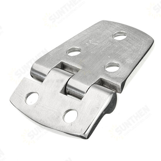 38 x 56mm 316 Stainless Steel Flush Hinges Door Hinge Polished Silver Hardware