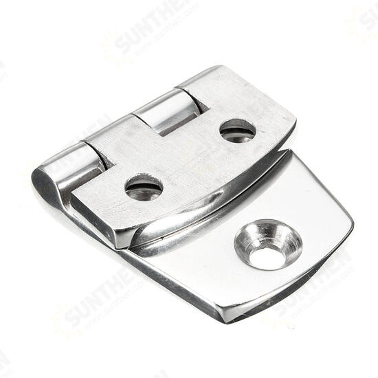 38 x 56mm 316 Stainless Steel Flush Hinges Door Hinge Polished Silver Hardware