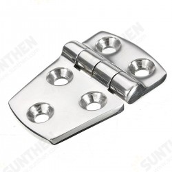 38 x 56mm 316 Stainless Steel Flush Hinges Door Hinge Polished Silver Hardware