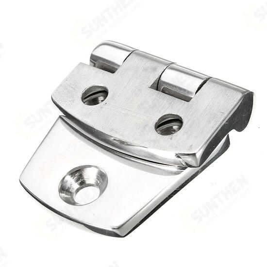 38 x 56mm 316 Stainless Steel Flush Hinges Door Hinge Polished Silver Hardware