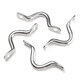 4Pcs/Set 5mm Stainless Steel Top Pad Wire Eye Straps Loop Boat Plate Staple Door Lock