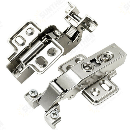 Cabinet Bridge Hinge Cupboard Door Hinge Buffer Aluminum Frame Hinge