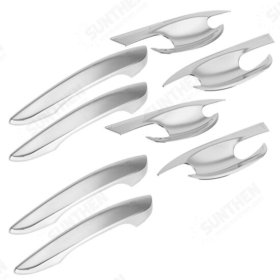 Chrome Handle Protective Cover Door Handle Outer Bowls Trim For Mazda CX-30 2020