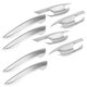 Chrome Handle Protective Cover Door Handle Outer Bowls Trim For Mazda CX-30 2020