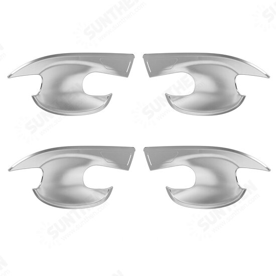 Chrome Handle Protective Cover Door Handle Outer Bowls Trim For Mazda CX-30 2020